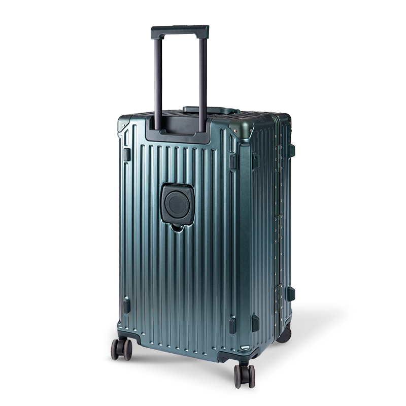 Bagaje cu cadru din aluminiu durabil, cu port de încărcare USB pentru călătorii internaționale