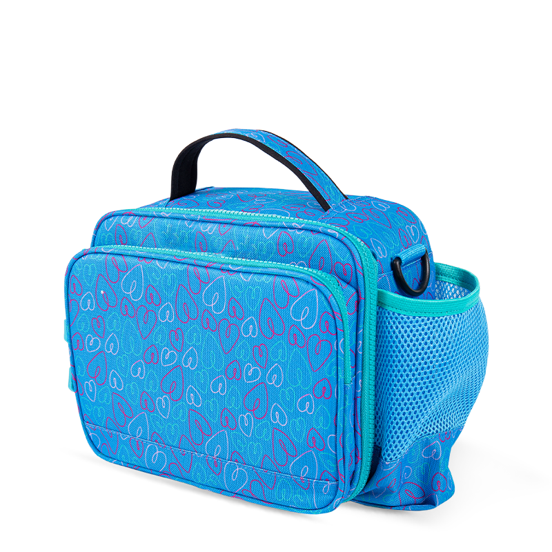 Rucsac pentru bagaje unisex-escrișoase cu protecție asupra coloanei vertebrale pentru adolescenți, rucsac rulant ușor cu cutie de prânz